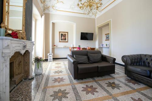 TV a/nebo společenská místnost v ubytování CORVETTO rooms