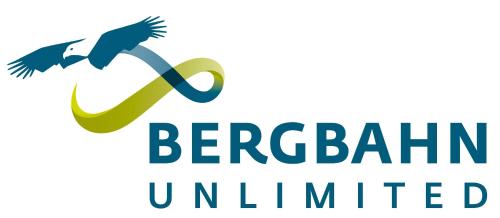 a logo for the berg brain united initiative at Ferienwohnung Riezler in Hirschegg