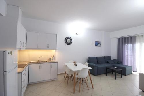 Kuchyň nebo kuchyňský kout v ubytování Appartamenti Vista Mare Saranda