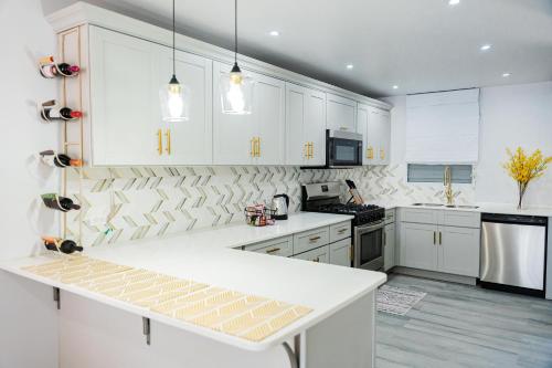Una cocina o cocineta en Villa 409C