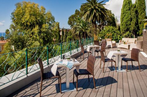 Balkón nebo terasa v ubytování Villa Sylva & Spa