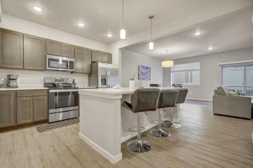 Dapur atau dapur kecil di Tranquil Family Condo
