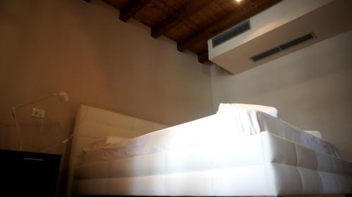 a bedroom with a bed in a room at Hotel Eremo in Soriano nel Cimino