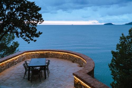 Naturlandskabet i nærheden af feriehuset