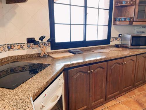 Dapur atau dapur kecil di Villa for your best holidays