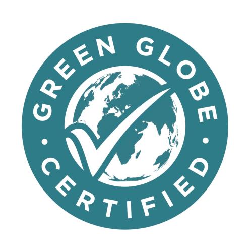 a logo for the green global initiative at Hotel Kaiserhof Wien in Vienna