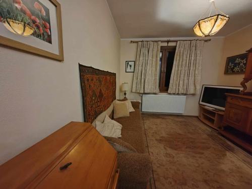TV a/nebo společenská místnost v ubytování Excelent 1-Bed Apartment in Rzeszow as ideal base