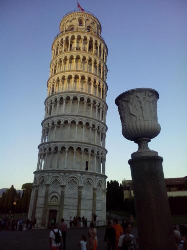 a picture of the leaning tower of pisa at Calci - dal monte al mare in Calci