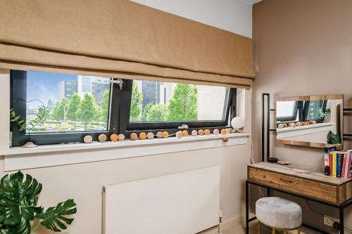 Fotografie z fotogalerie ubytování Luxury Huge Modern Open Plan 2Bedroom Flat - Free Private Parking & Balcony located at the OVO Hydro and SEC Centre v destinaci Glasgow