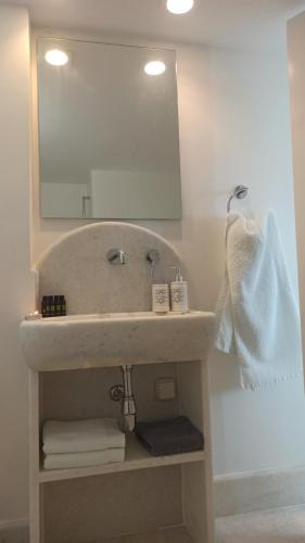 Ένα μπάνιο στο Aegean Dream Apartments 