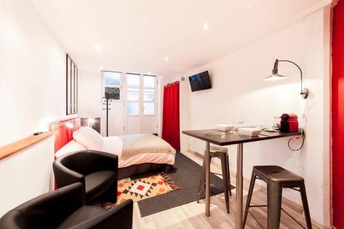 Le studio de la place Saint-Jean du Vieux Lyon AIL