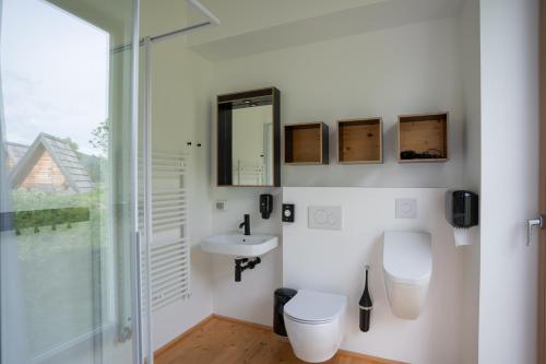 Koupelna v ubytování Eko Glamping Resort Krištof