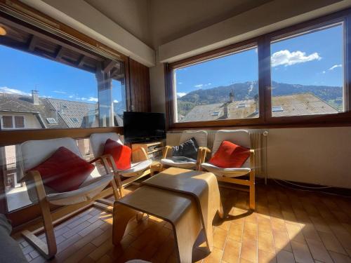 Appartement T2 duplex au coeur de Samoëns, balcon, WIFI, animaux admis - FR-1-624-1