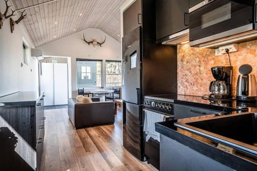 Kjøkken eller kjøkkenkrok på Villa 65kvm Kolmården Apartments & Cottage