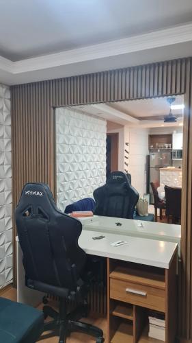 O zonă de relaxare la Apartament litoral norte NatalRN