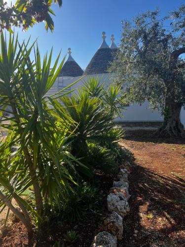 Jardín al aire libre en Trullo in vigna