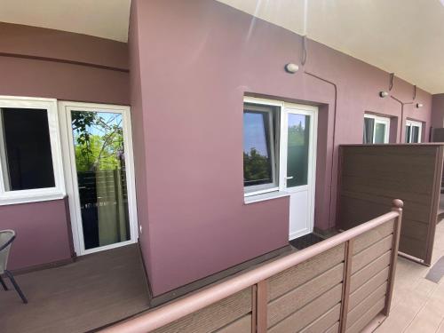 Balkón nebo terasa v ubytování Pegasus Rooms