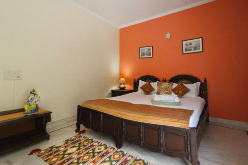 Katil atau katil-katil dalam bilik di Prakash Kutir B&B