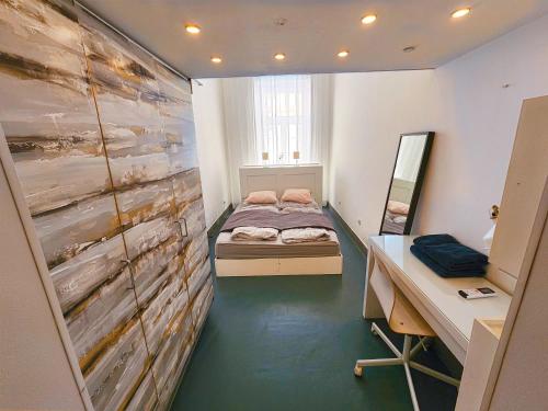 Posteľ alebo postele v izbe v ubytovaní Modern stylish 2 bedroom holiday apartment