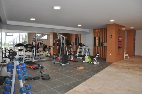 Γυμναστήριο ή/και όργανα γυμναστικής στο Lavender Residence