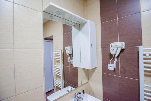 Koupelna v ubytování Hotel Kiko