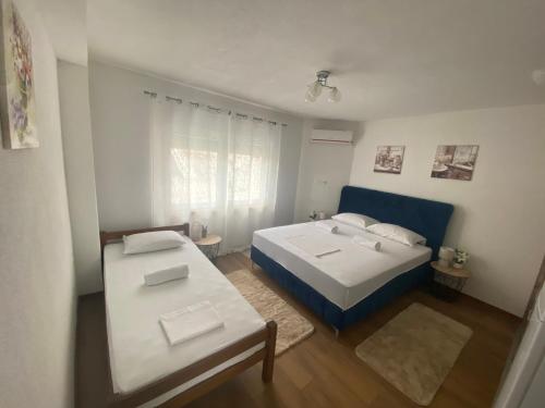Katil atau katil-katil dalam bilik di Apartman Seno