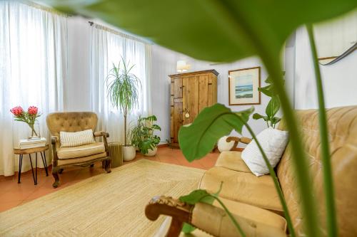 Χώρος καθιστικού στο Casa Luma B&B