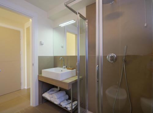 Koupelna v ubytování Palazzo Ruschioni Boutique Hotel