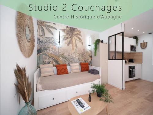 Fotografie z fotogalerie ubytování Le Gachiou - Studio 2 couchages - Centre Historique v destinaci Aubagne
