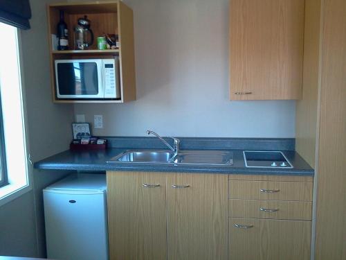 Dapur atau dapur kecil di City Suites