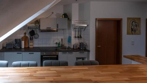 Dapur atau dapur kecil di View Apartment