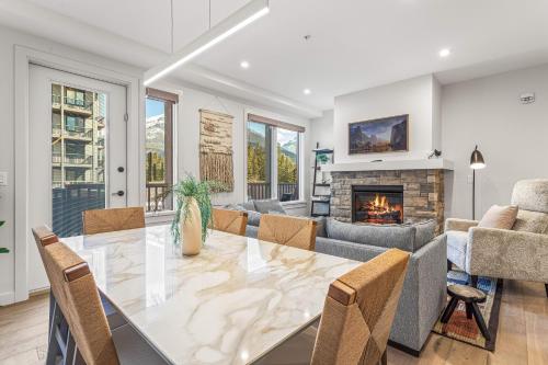 Χώρος καθιστικού στο Spring Creek Vacations