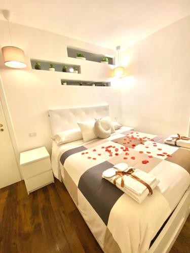 A&A B&B Bariにあるベッド