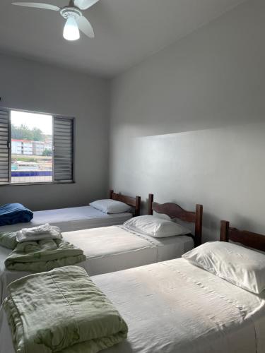 Katil atau katil-katil dalam bilik di Hotel Calcinfer