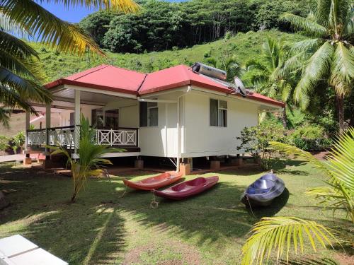 Villas TEAKAVEHERE, hébergement à Huahine