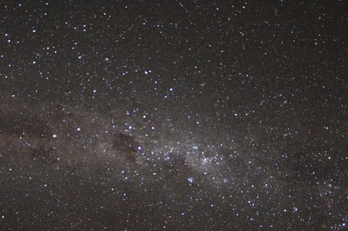 a starry sky filled with lots of galaxies at Hadlow Sunrise Retreat in Timaru
