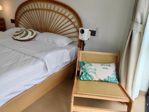 Cama o camas de una habitación en 小喜屋（美周路店）