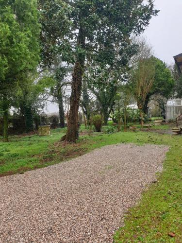 Un jardín fuera de La casa del Glicine