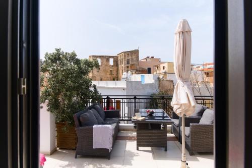 Balkoni atau teres di Nival Luxury Suites