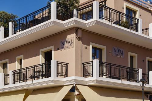 Balkoni atau teres di Nival Luxury Suites