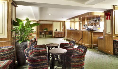 Гостиная зона в Hotel Club Relais Des Alpes