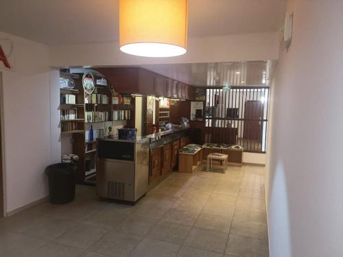 Kuchyň nebo kuchyňský kout v ubytování Entre montagne et mer