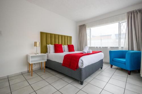 Ένα ή περισσότερα κρεβάτια σε δωμάτιο στο Safi Luxury Apartment 2