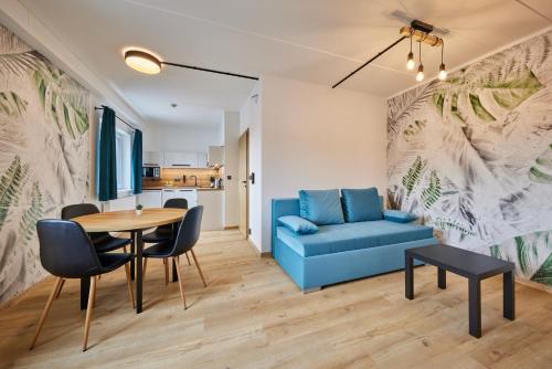 Posezení v ubytování Aparthotel Rýbrcoul