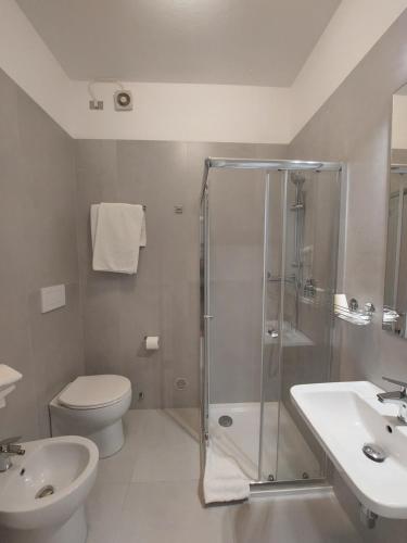 Koupelna v ubytování Hotel Ridolfi