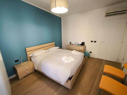 Letto o letti in una camera di Santa Lucia