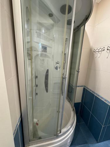 Et badeværelse på Sun Apartment