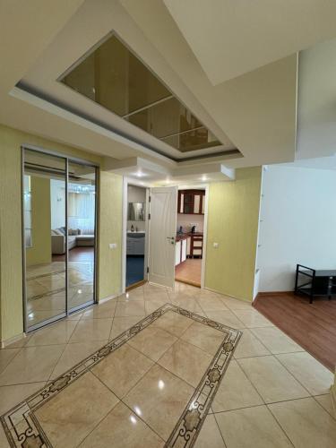 Køkken eller tekøkken på Sun Apartment