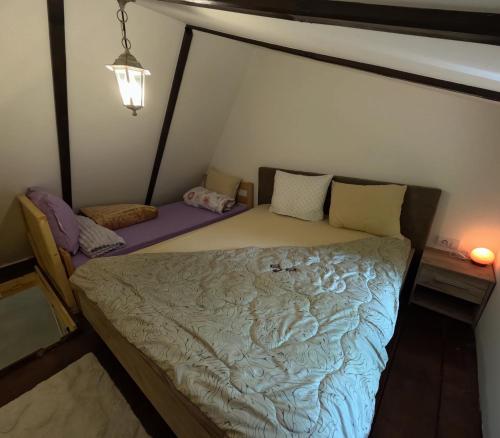 Posteľ alebo postele v izbe v ubytovaní Vikendica Banjska Diva