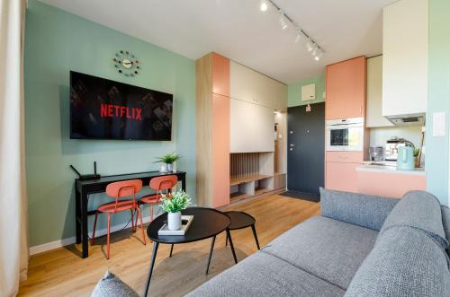 Queen Size Bed - Apartament obok Manufaktury w centrum Łodzi - Parking gratis!!!